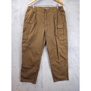 5.11 Tactical Pants Men's 36x29 Taclite Pro Ripstop Cargo Khaki Brown 74273